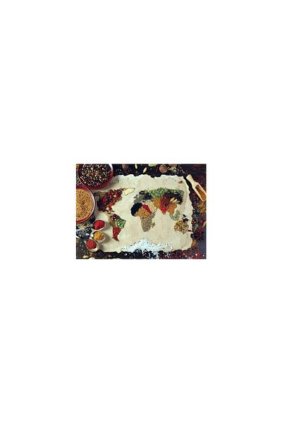 Anatolian Anatolian Puzzle - Herbal World Map, 1000 pieces