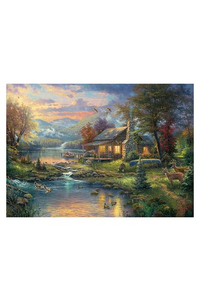 Schmidt Schmidt Puzzle - Thomas Kinkade: Nature's Paradise, 1000 pieces