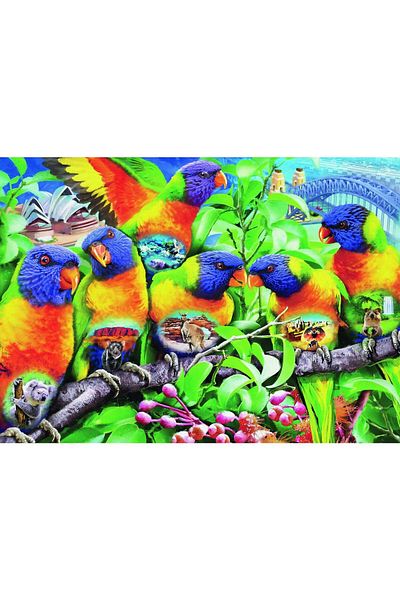 RAVENSBURGER Ravensburger Puzzle - The Land of Lorien, 1000 pieces