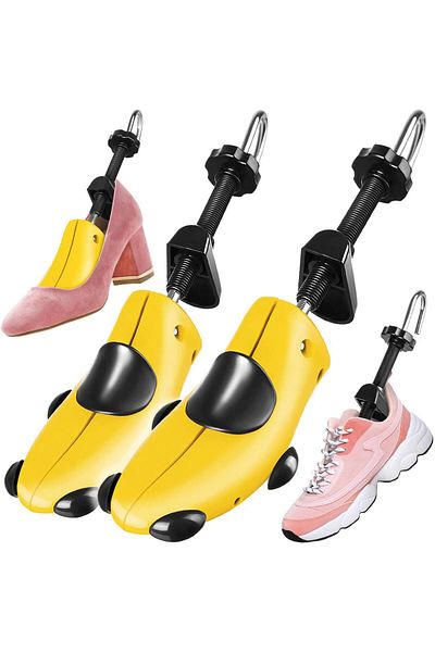 BOEM Set de 2 dispozitive pentru lărgirea și alungirea pantofilor, mărimea 39-43, galben, MyStyle®