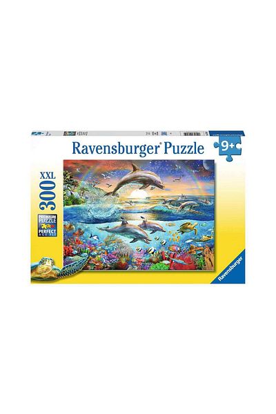 RAVENSBURGER Ravensburger Puzzle - Dolphin Paradise, 300 pieces XXL
