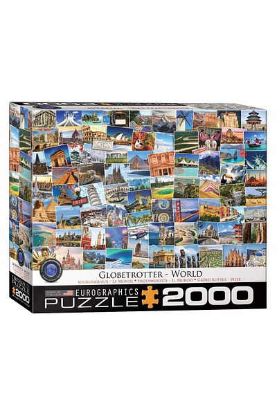 Eurographics Puzzle Eurographics - World Globetrotter, 2000 pieces