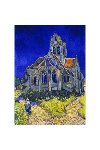 Enjoy Puzzle 1000 pieces Enjoy - Vincent Van Gogh: The Church in Auvers-sur-Oise