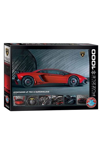 Eurographics Puzzle Eurographics - Lamborghini Aventador 750-4 SV, 1000 piese
