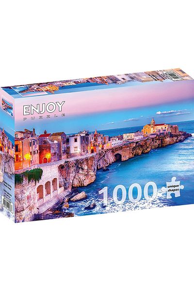 Enjoy Puzzle 1000 pieces ENJOY - Vieste on the Rocks, Italy
