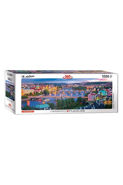 Eurographics Eurographics panoramic puzzle - Prague Czech Republic, 1000 pieces
