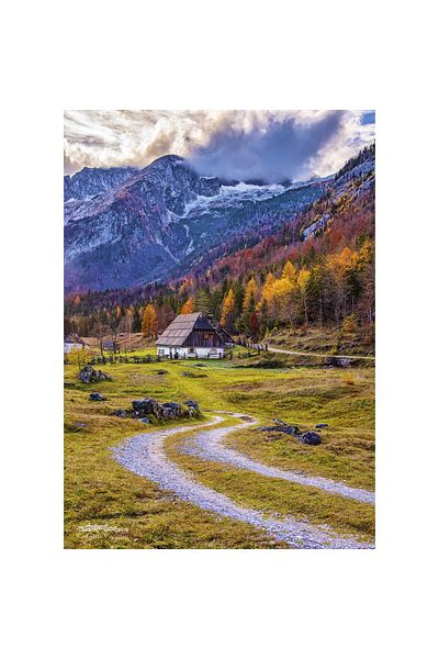 Enjoy Puzzle 1000 piese Enjoy - Cottage in the Mountains