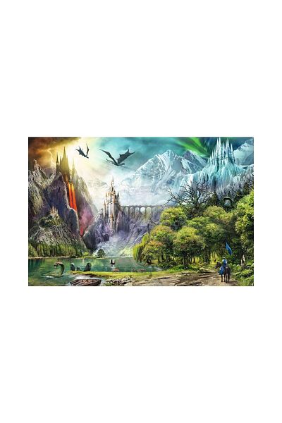 RAVENSBURGER Puzzle Ravensburger - Reign of Dragons, 3000 pieces