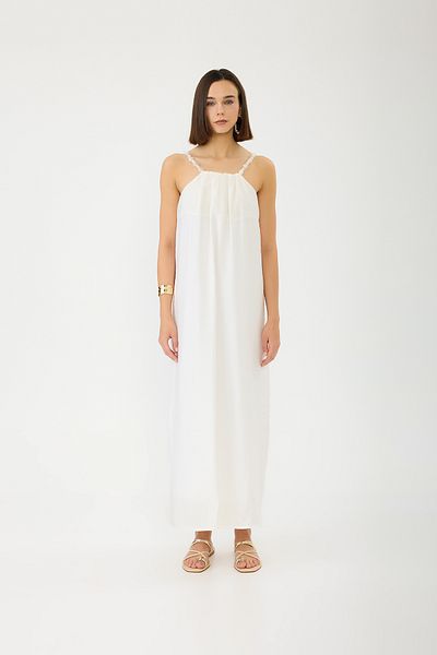 SEVİLEN Beaded Strap Dress