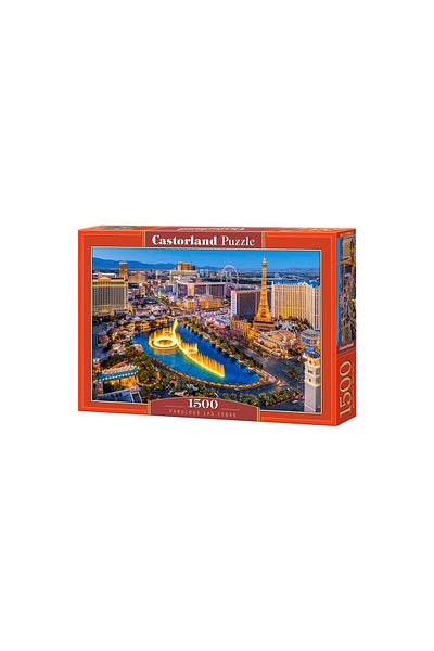 Castorland Puzzle Castorland - Fabulous Las Vegas, 1500 pieces