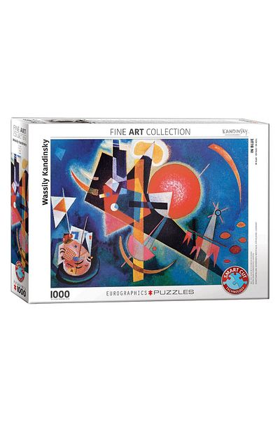 Eurographics Puzzle Eurographics - Vassily Kandinsky: In Blue, 1000 pieces