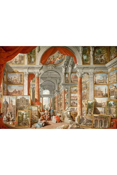 Enjoy Puzzle 1000 pieces Enjoy - Paolo Panini: Views of Modern Rome