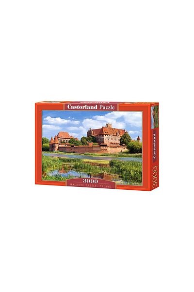 Castorland Castorland Puzzle - Malbork Poland, 3000 pieces