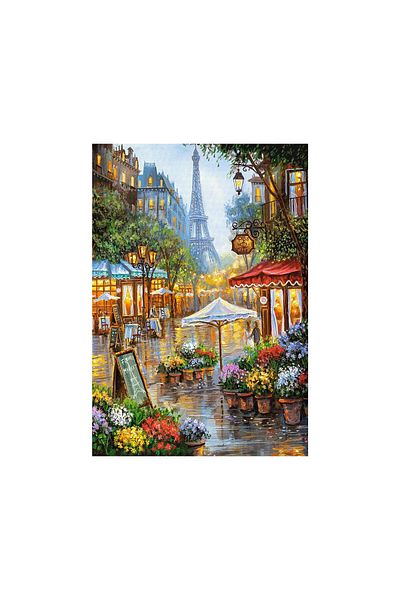 Castorland Puzzle Castorland - Spring Flowers Paris, 1000 pieces