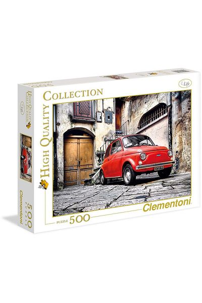 CLEMENTONI Clementoni Puzzle - Fiat 500, 500 pieces