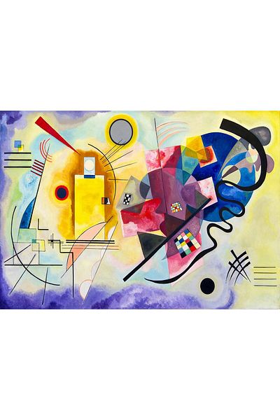 Enjoy Puzzle 1000 pieces Enjoy - Vassily Kandinsky: Yellow Red Blue