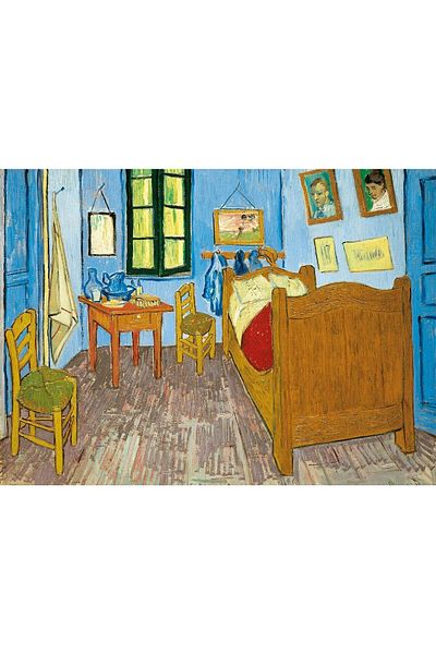 CLEMENTONI 1000-Piece Puzzle - Vincent Van Gogh: The Chamber at Arles