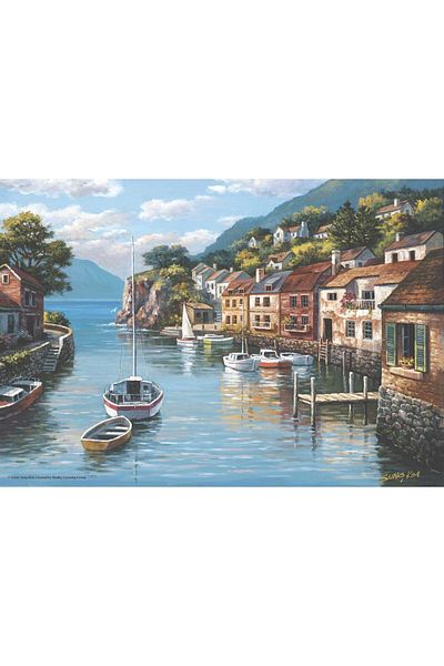 Anatolian Anatolian puzzle - Village On The Water, 500 pieces