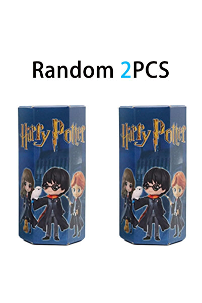 Choice6 قطعتان عشوائيتان من مجسمات عصا سحرية صغيرة من سلسلة هاري بوتر، سوني أ...