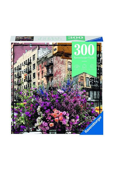 RAVENSBURGER Ravensburger Puzzle - Flowers In New York, 300 pieces XXL