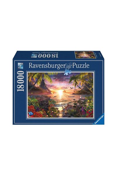 RAVENSBURGER Ravensburger Puzzle - Sunset in Paradise, 18000 pieces