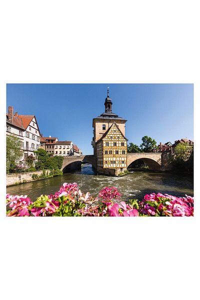 Schmidt Puzzle Schmidt - Bamberg, Regnitz And Old Town Hall, 1000 pieces