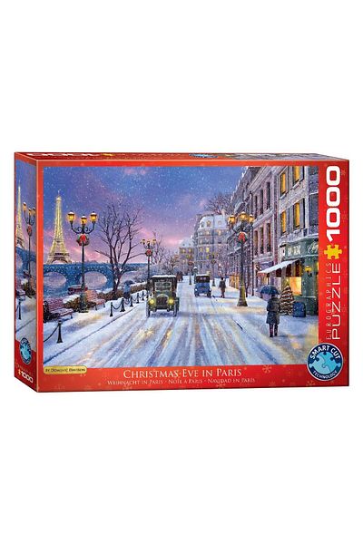 Eurographics Puzzle Eurographics - Dominic Davison: Christmas Eve in Paris, 1000 pieces