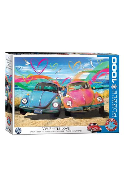Eurographics Puzzle Eurographics - Beetle Love, 1000 pieces