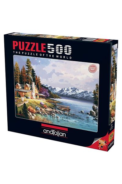 Anatolian Anatolian puzzle - Mountain Cabin, 500 pieces