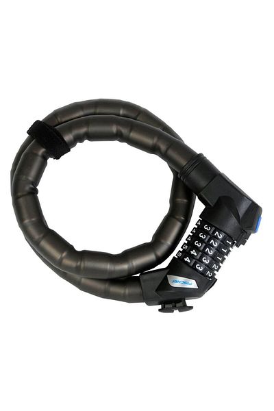 Fischer Bicycle Lock with Combination, Illuminated, , 90 Cm, 24 Mm