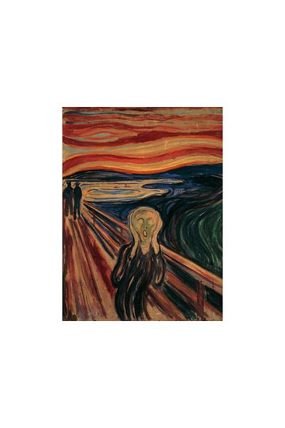 RAVENSBURGER Ravensburger puzzle - Edvard Munch, The Scream, 1000 pieces