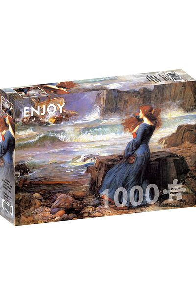 Enjoy Puzzle 1000 pieces Enjoy - John William Waterhouse: Miranda in the Tempest