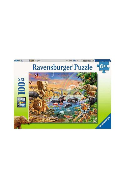 RAVENSBURGER Ravensburger Puzzle - Spring in the Jungle, 100 pieces