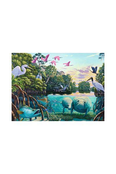 RAVENSBURGER Puzzle 500 pieces Ravensburger - Manatees