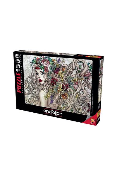 Anatolian Anatolian puzzle - Flower Power, 1500 pieces