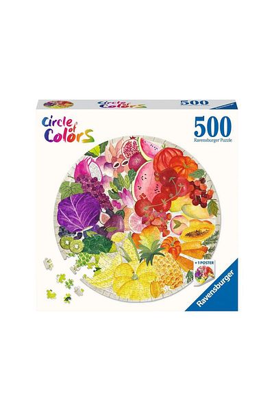 RAVENSBURGER Ravensburger 500 piece puzzle - Fruits and Vegetables Circle