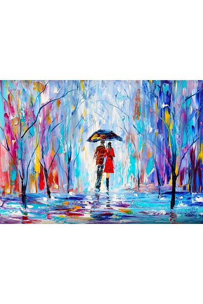 Enjoy Puzzle 1000 pieces Enjoy - Rainy Love