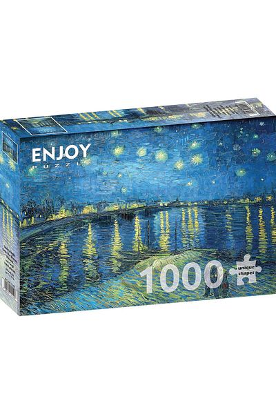 Enjoy Puzzle 1000 pieces Enjoy - Vincent Van Gogh: Starry Night Over Rhone