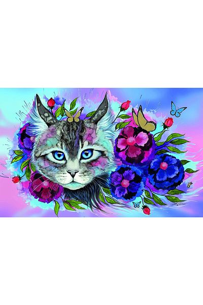 RAVENSBURGER Ravensburger Puzzle - Cat's Eye, 200 pieces XXL