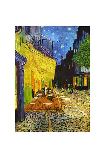 Enjoy Puzzle 1000 pieces Enjoy - Vincent Van Gogh: Cafe Terrace at Night