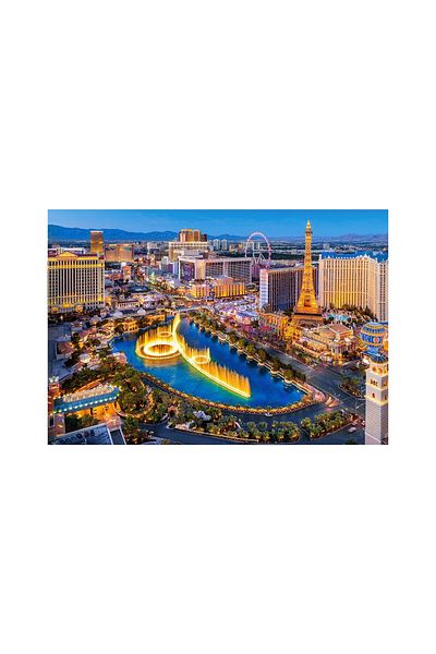 Castorland Puzzle Castorland - Fabulous Las Vegas, 1500 pieces