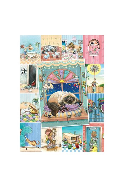 Eurographics Puzzle 500 pieces XXL - Gary Patterson: Cat's Life