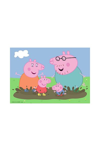 RAVENSBURGER Ravensburger Puzzle - Peppa Pig, 2x24 pieces