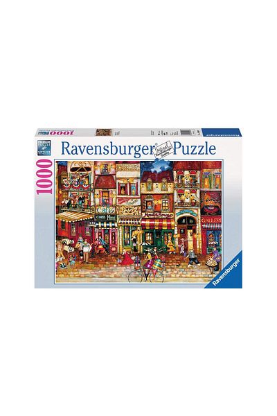 RAVENSBURGER Ravensburger Puzzle - Streets of France, 1000 pieces