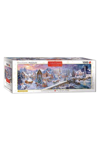 Eurographics Eurographics panoramic puzzle - Nicky Boehme: Holiday at the Seaside, 1000 pieces