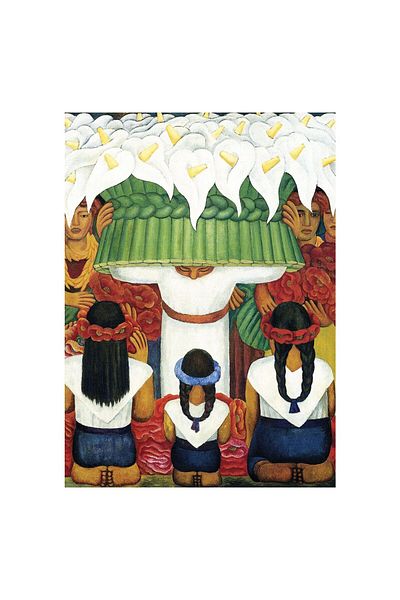 Eurographics Puzzle Eurographics - Diego Rivera: Flower Festival, 1000 pieces