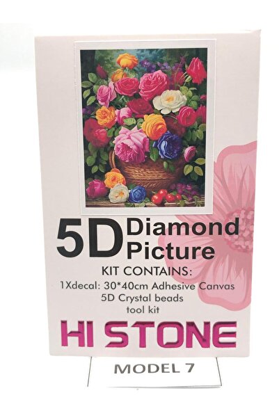 DUCK HOBY 30x40 Boncuklu Taşlı Mozaik Elmas Goblen Pano Tablo Resim Puzzle Dıamond Paıntıng Hı Stone