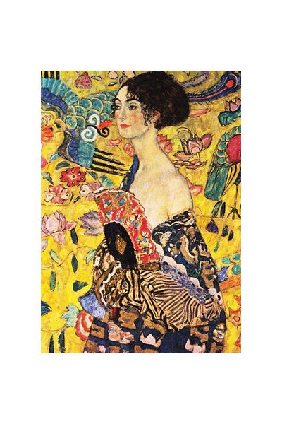 Enjoy Puzzle 1000 pieces Enjoy - Gustav Klimt: Lady with a Fan