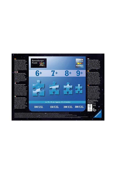 RAVENSBURGER Ravensburger phosphorescent puzzle - Unicorns in the Moonlight, 100 pieces