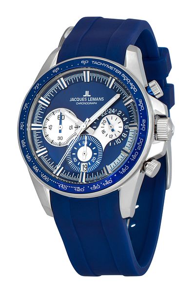 Jacques Lemans Ανδρικό Ρολόι 1-2127b, Quartz, 40mm, 10atm